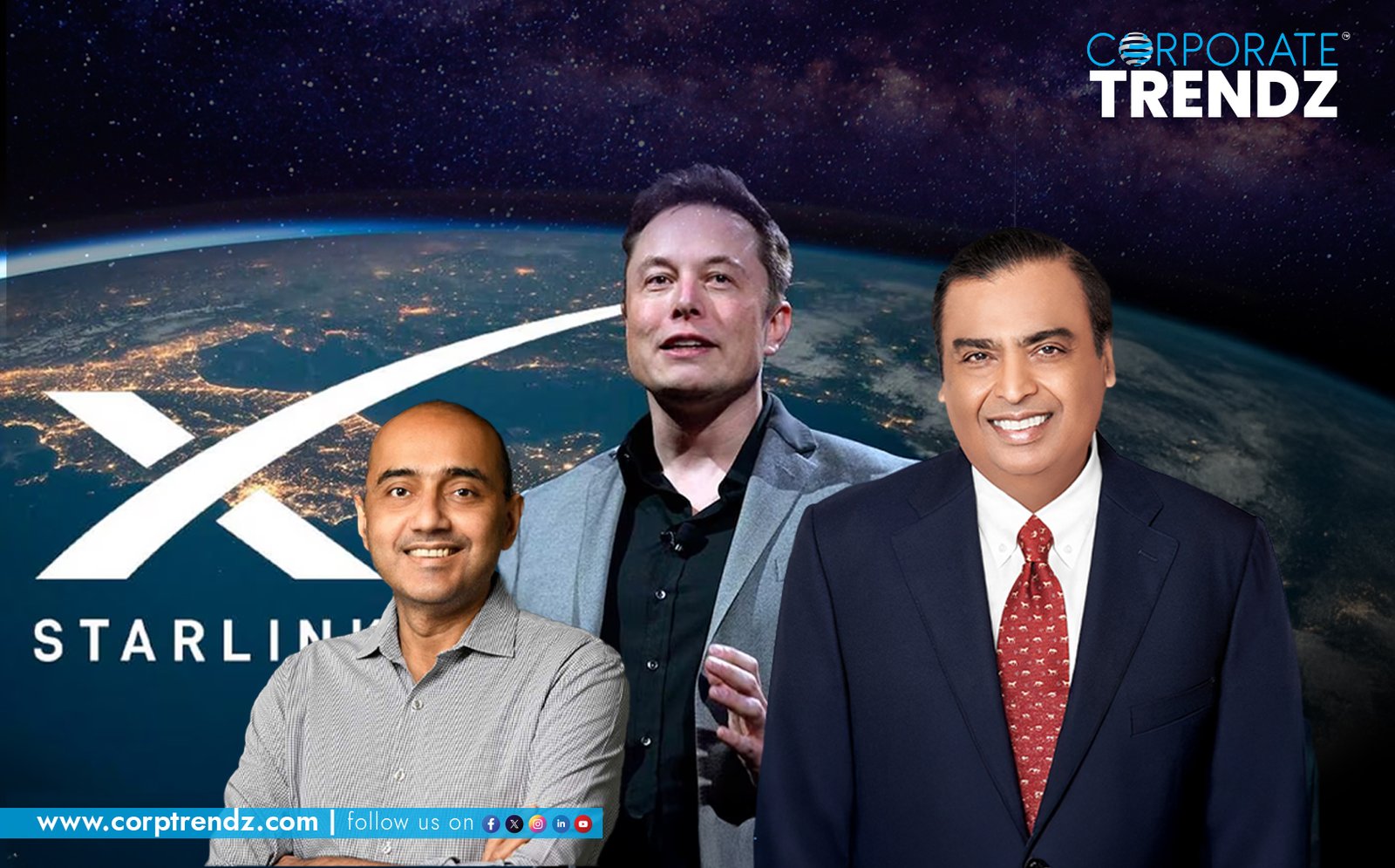 Jio shakes hands with Elon Musk to bring Starlink to India